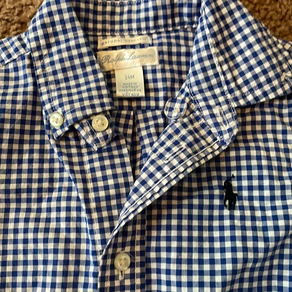 Shirt size 24m Ralph Lauren